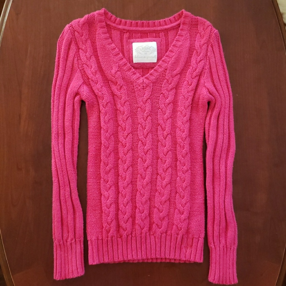 Girls Justice Sweater in Pink